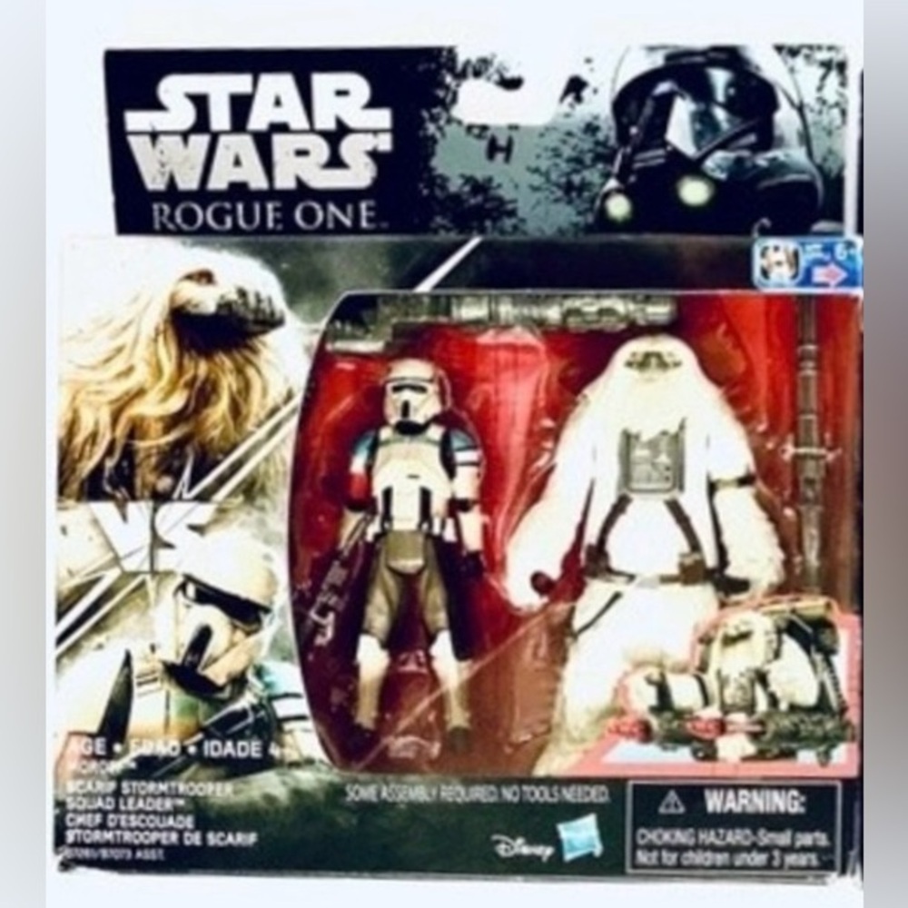 Star Wars Rogue One Disney Hasbro Action Figure Toy Set Moroff‎ & Scariff
